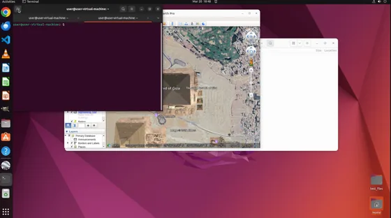 Ubuntu trajectory screenshot
