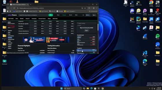 Windows trajectory screenshot